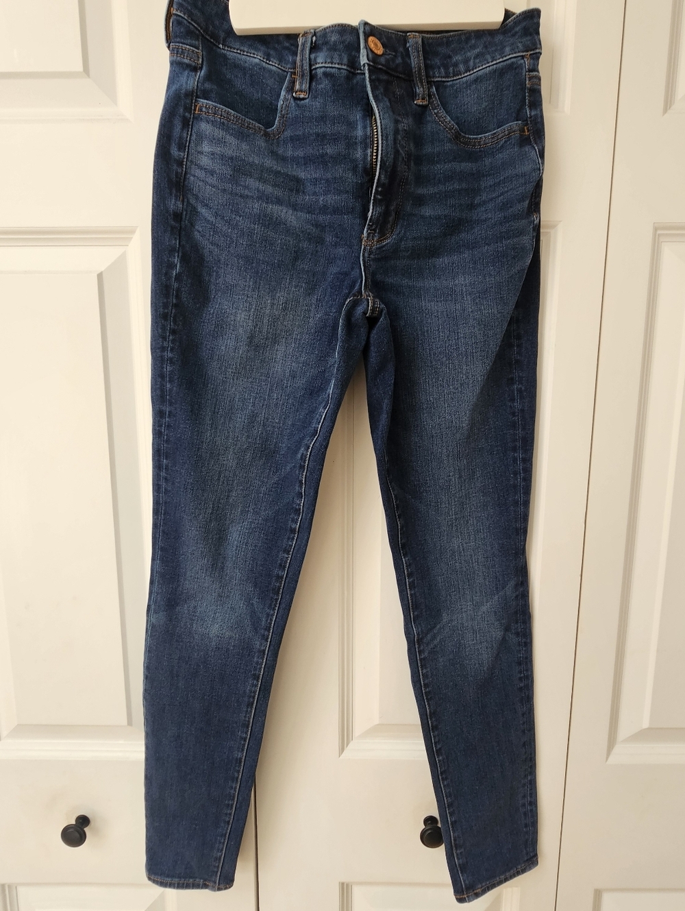 Women's American Eagle Dream Stretch Super High- Rise Jegging Size 4 Regular